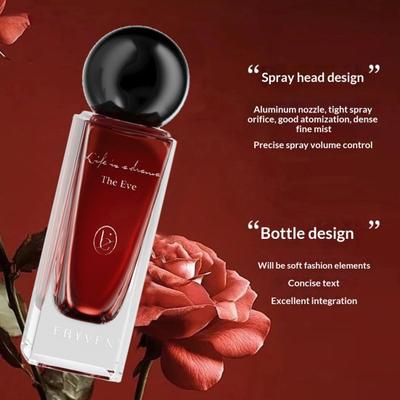 30ML Women Rose Scent Perfume, Floral Fruity Woody Long-lasting Fragrance, Fine Mist Body Perfume Spray, Gift for Girlfriend Wife Mom