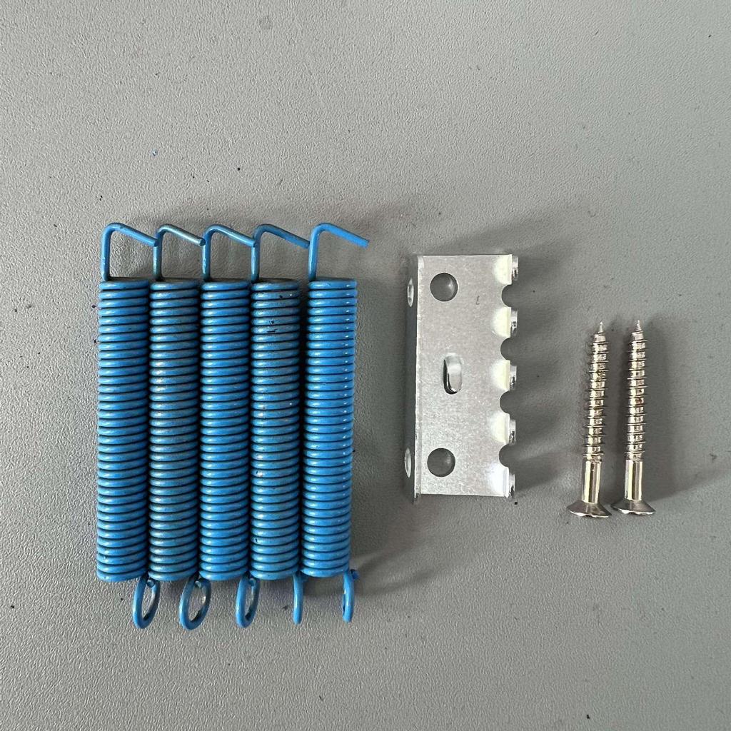 Electric Guitar Tremolo Bridge Kit with Springs and Screws