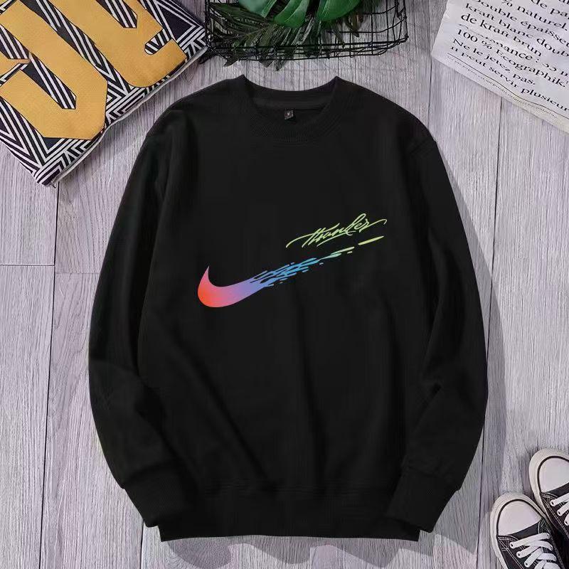 

Men s Crew Neck Fleece Sweatshirt - Autumn/Winter Versatile Long Sleeve Top 2XL