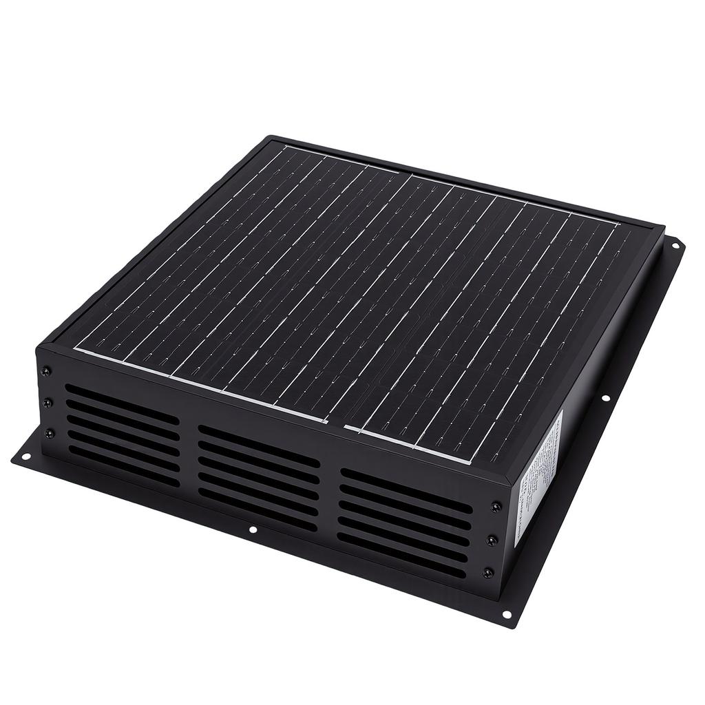 Solar Roof Ventilator Fan 430 CFM Solar Exhaust Fan IP67 Water Proof for Attic Garage RV Shed Chicken Coop
