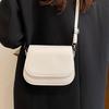 Women PU Leather Shoulder Bag Stylish Satchel Bag with Detachable & Adjustable Shoulder Strap Stylish Crossbody Saddle Bag for Commuting Dating Party