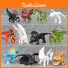 Charming Pvc Cartoon Dragon Figurines For Car Decoration And Collectible Display Models