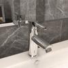 Day and Night - Day and Night Chrome Finish Bathroom Sink Faucet 130x176 Mm