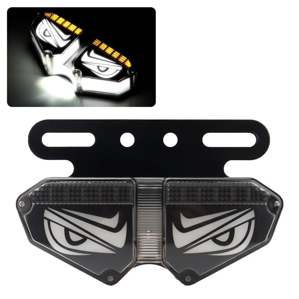 12-24V Truck Taillight Multi-Mode Side Signal Light Creative Safety Warning Lamps Car Decor