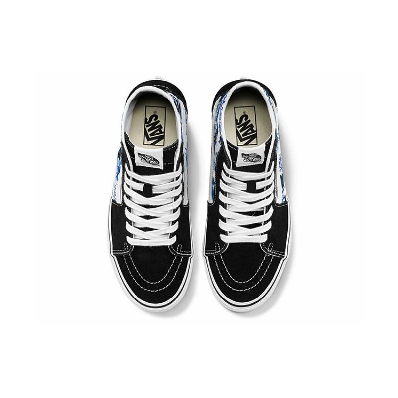 Vans SK8 HI Tapered 'Floral Blue' Vans VN0A4U16Y6Z