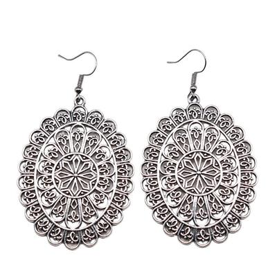 Sweet Hot-Selling Bohemian Floral Flower of Life Earrings Statement Graduation Gift for Parties