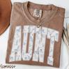 Aunt Comfort Colors Shirt, Western Aunt Shirt, Mothers Day Gifts, Sister Tshirt, New Auntie Tee