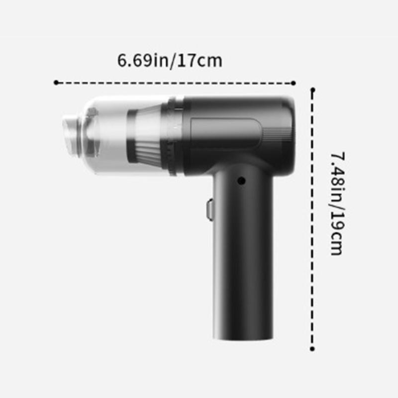 Handheld Cordless Car Vacuum 15000PA Mini Cleaner,100W Super Suction Power Vacuum Portable and Rechargeable Cleaner