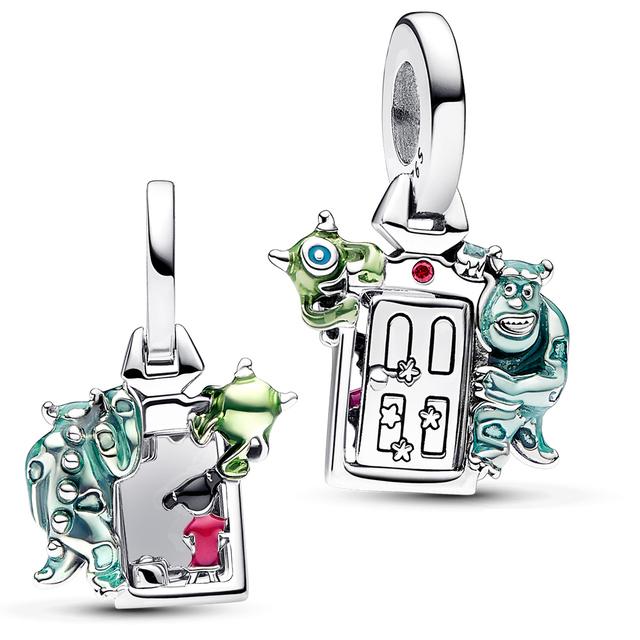 Silver 925 Charms Fit Bracelet Remy Pixar Monsters University Mike Beads Charm Jewelry Trinkets