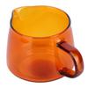 300ml Kaffeetasse Hochborosilikatglas Sharing Mug Trinkgeschirr Kaffeezubehör Amberfarbe
