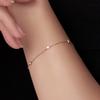 14K Gold Bracelet Chain Star