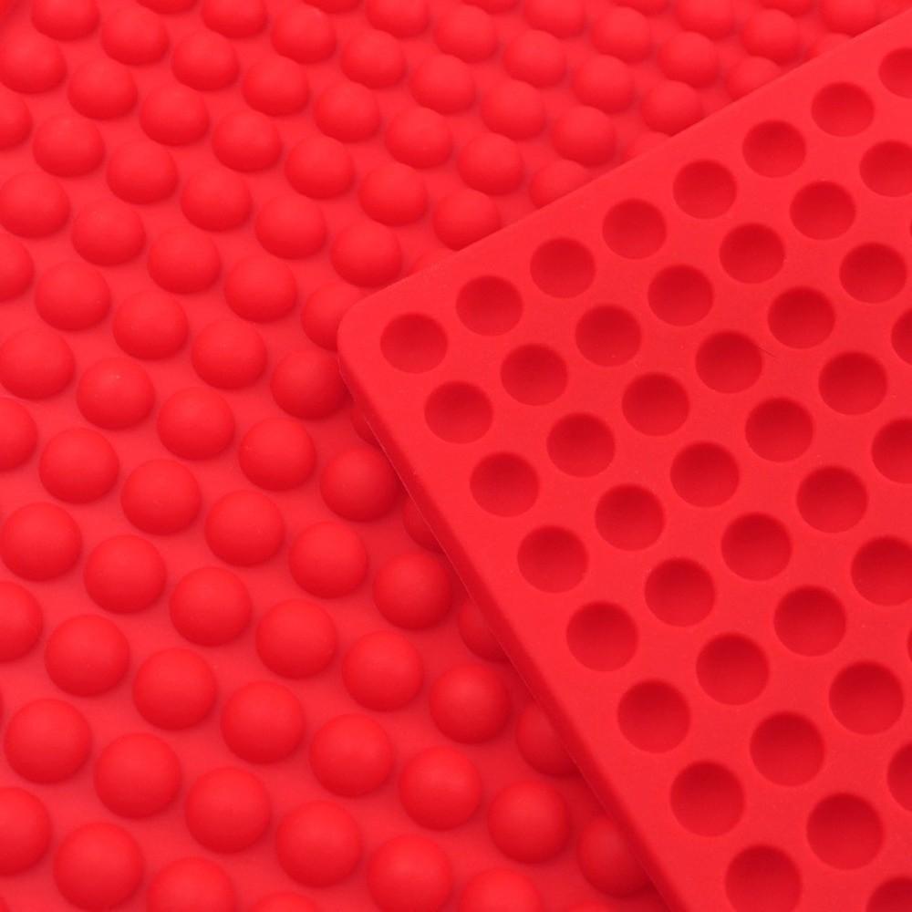 468 Mulden Backmatte Mini Halbkugel Hunde Leckerli Form Hochwertige Runde Silikonform Kochen