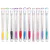 3pcs Eyelash Eyebrow Brush Mascara Wands Diamond Tube Crystal Handle Lash Applicator+