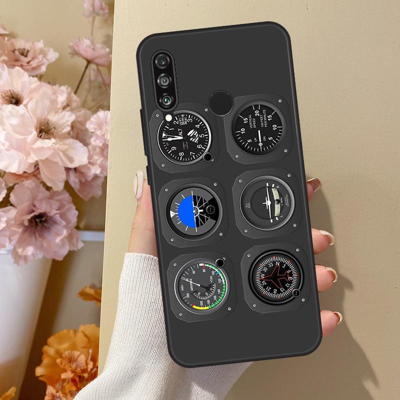 תעופה מטוס טייס תא טייס עבור Honor 50 8X 9X 10i כיסוי עבור Huawei P50 Pro P20 P40 P30 Lite P Smart 2021 Nova 5T