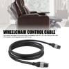 Electric Chair Control Cable Accessory Replacement Wheelchair Control Cable Wiring for Mobility Rollator