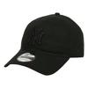 [New Era] Cap 9TWENTY MLB Major League Baseball Men's Women's Low Cap Brand Logo Hat Baseball Unisex Golf NEWERA New York Yankees Essential All Black