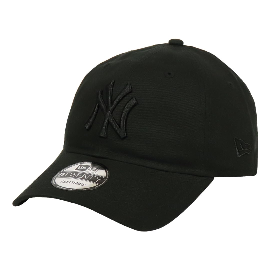 

[New Era] Кепка 9TWENTY MLB Главная лига бейсбола Мужская Женская Низкая кепка Логотип бренда Шляпа Бейсбол Унисекс Гольф NEWERA Нью-Йорк Янкиз Основная Полностью черная