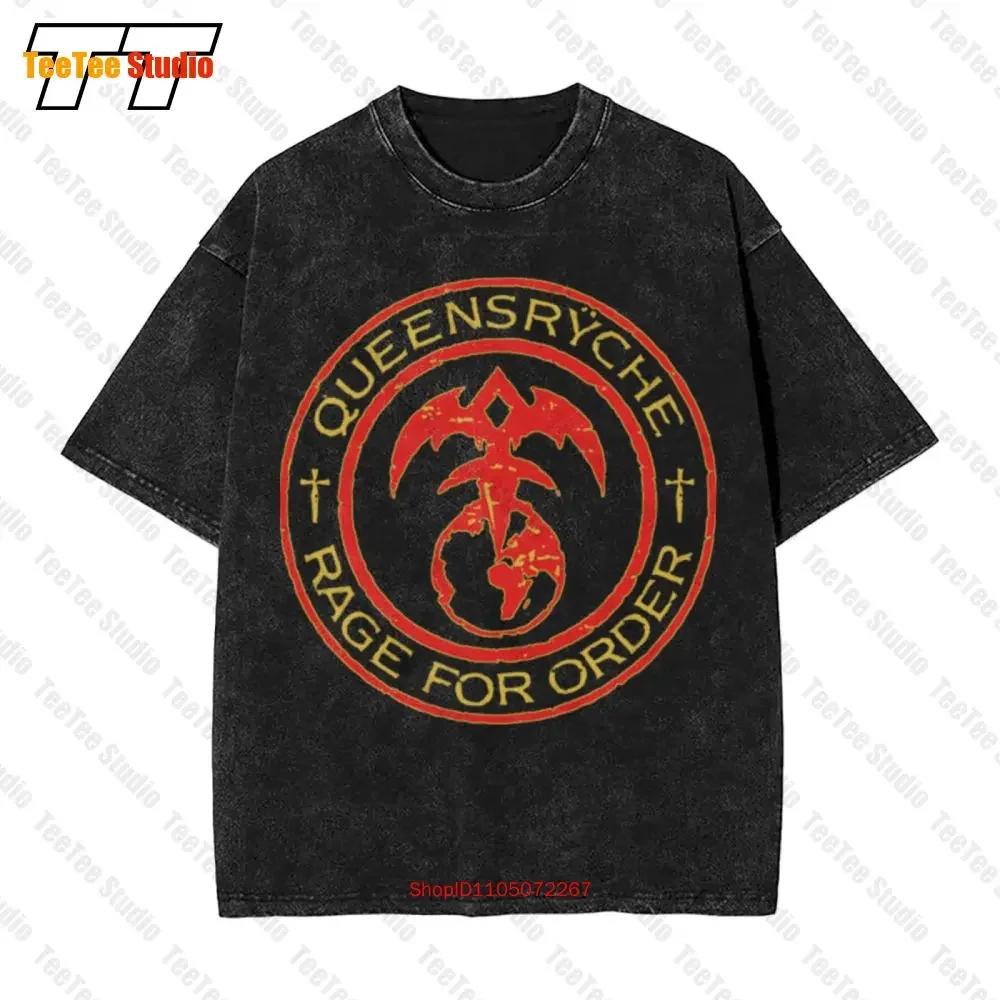 New Dtg Dtf Vintage Oversized TShirt Queensryche Rage For Order C S