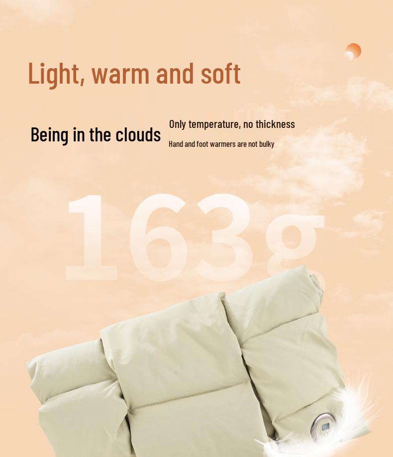 Graphene USB Rechargeable Winter Hand Warmer - Portable, Waterless, Explosion-proof Electric Heater