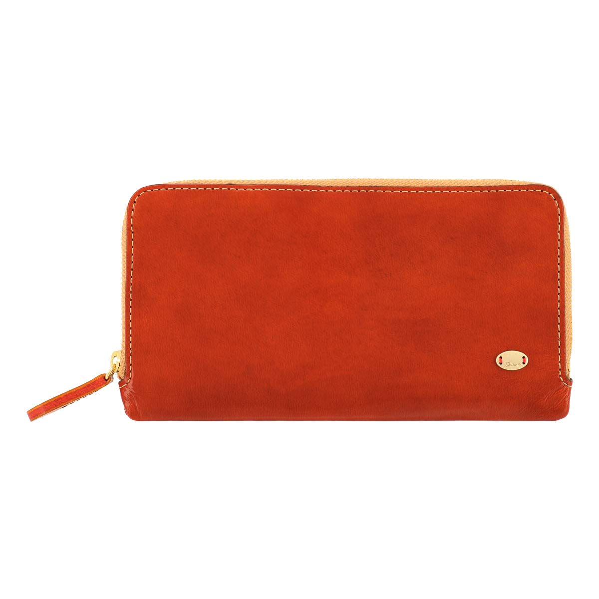 

Long Wallet with Coin Purse Round Zipper Type Genuine Leather Grosso Camel [Dakota] Women s DA-36465-45 верблюд