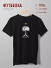 T-Shirt con Stampa Albero Acquario Band Rock