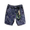 MenJacquard   Mote  Trykk Shorts for Herre Løse Rette Casual Denim Shorts