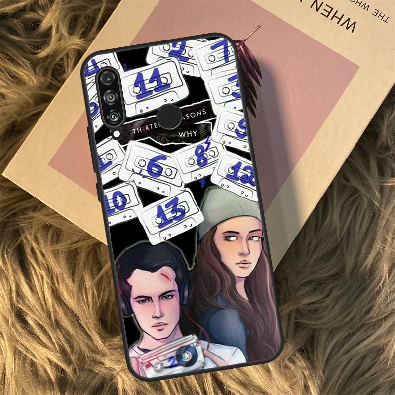 13 Thirteen Reasons Why For Huawei Nova 11i 12i 3i 7i 8i 9 10 SE Y60 Y61 Y70 Y72 Y73 Y90 Y91 P20 P30 P40 Lite Case