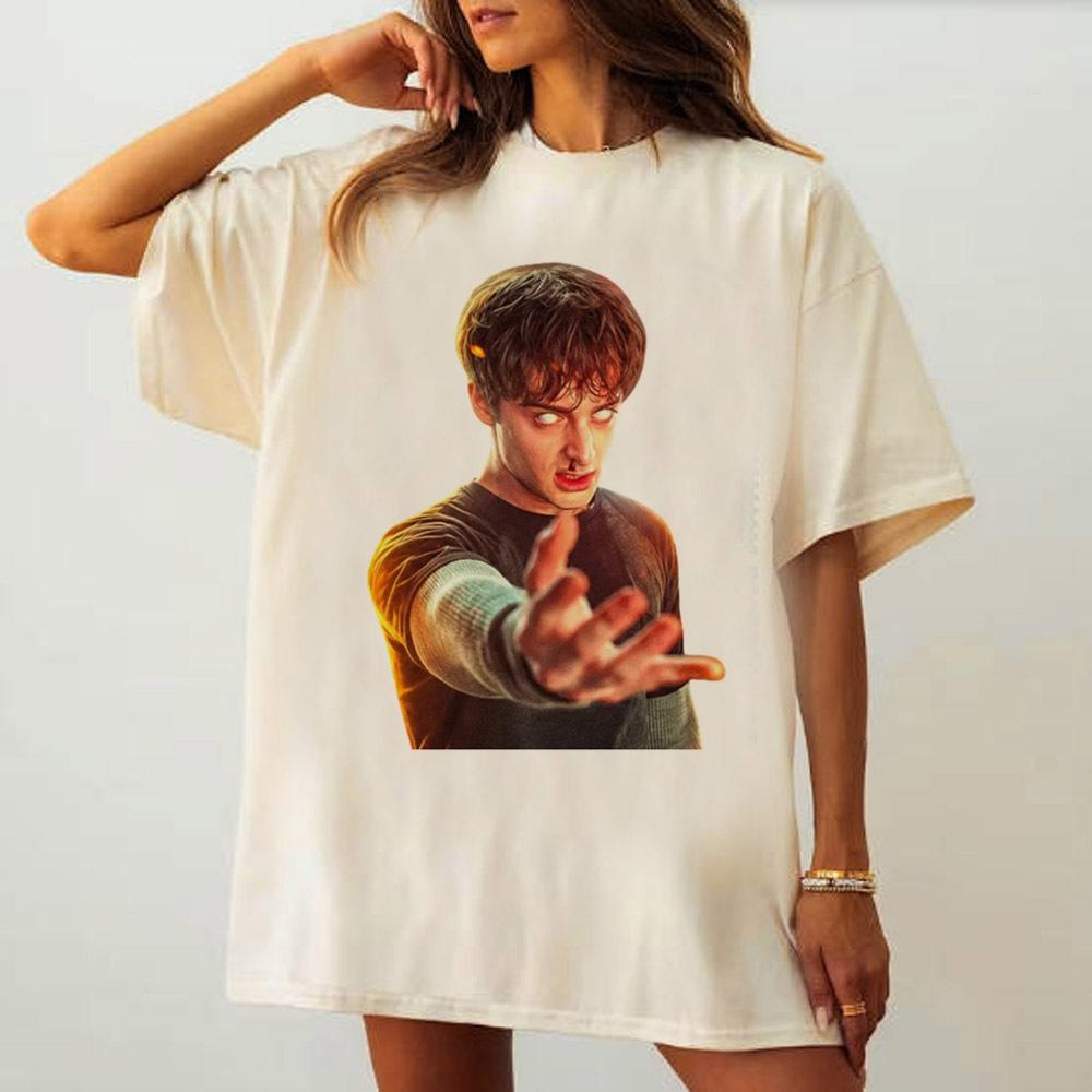 Will Byers Top Tees Teen Retro Hip Hop Korean Clothes Classic Vintage 80s Tshirt Grunge Pastel Punk Breathable 80s Streetwear