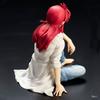 8.5CM Anime Yu Yu Hakusho Kurama Figure Sitting Posture Urameshi Yuusuke Noodle Stopper Figure Model Toy Doll Aciton Figure