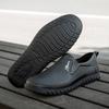 Rain Shoes Men's Low-Top Short Rain Boots Waterproof Shoes Non-slip Light Rubber Shoes Slip on Men Galoshes Trend Fishing Shoes