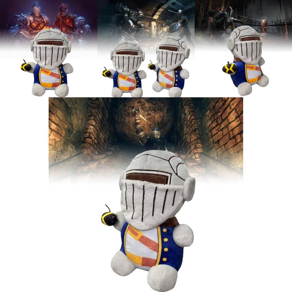 Adorable Dark Souls Lemon Plush Toy Super Soft Crystal Velvet Stuffed Doll 20cm