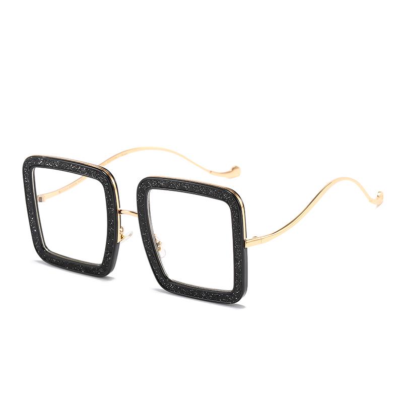 2022 Trendy Square Sunglasses - European & American Influencer Style, Flashy Diamond Design, Fun & Chic for Women