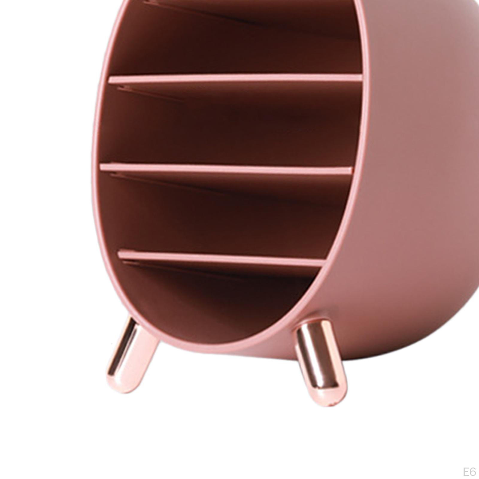 Коробка-органайзер для макияжа с 5 отделениями и ящиком для палитр косметических кистей — фото 8