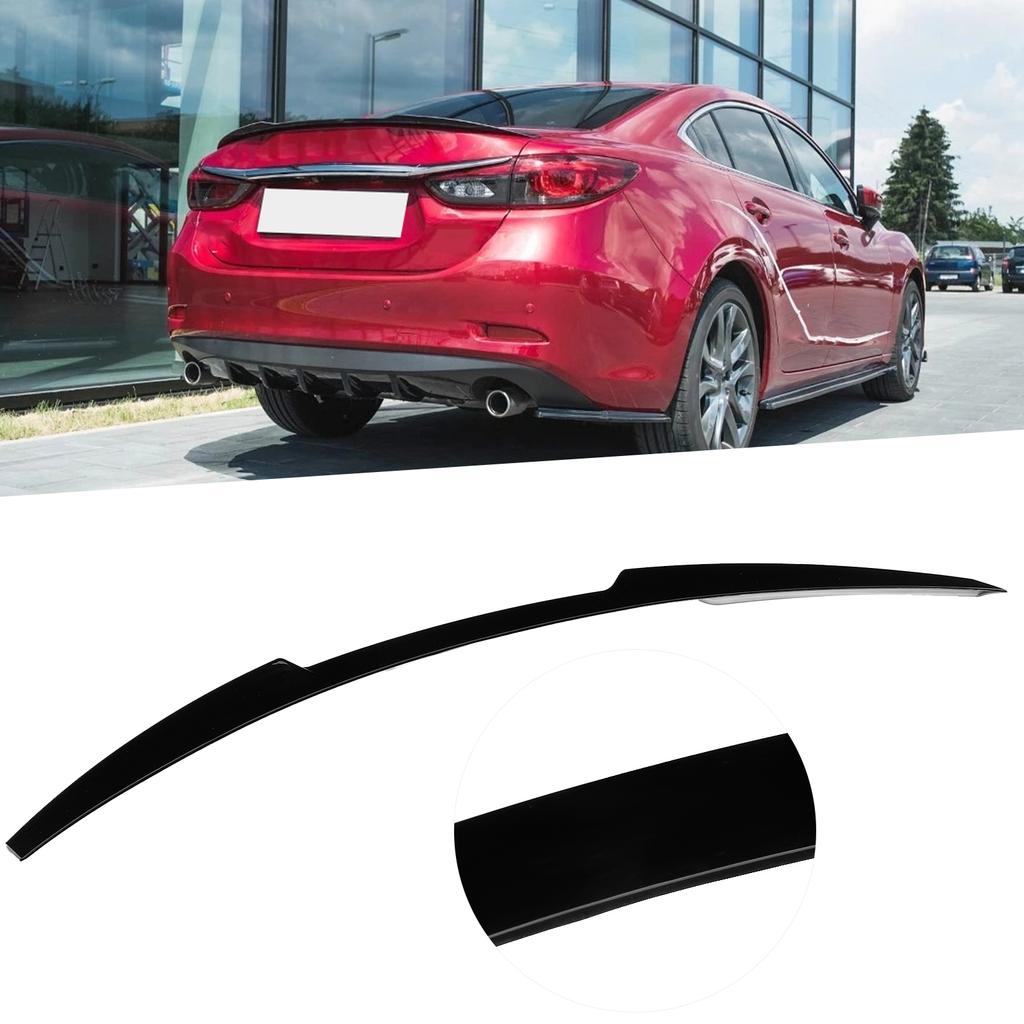 Glossy Black Rear Roof Spoiler Wing Car Modification Fit for Mazda 6 Atenza 2018?2021