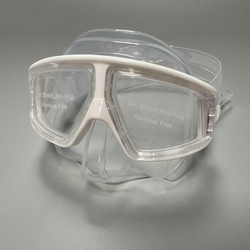 Free Diving Anti-fog Waterproof Diving Goggles Silicone Snorkeling Mask