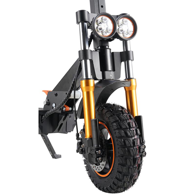 TWOFISH V5Max Terénní elektrická koloběžka 1000W Motor 48V18Ah Baterie 10palcová Terénní Pneumatiky 120kg Nosnost E-koloběžka S Sedadlem