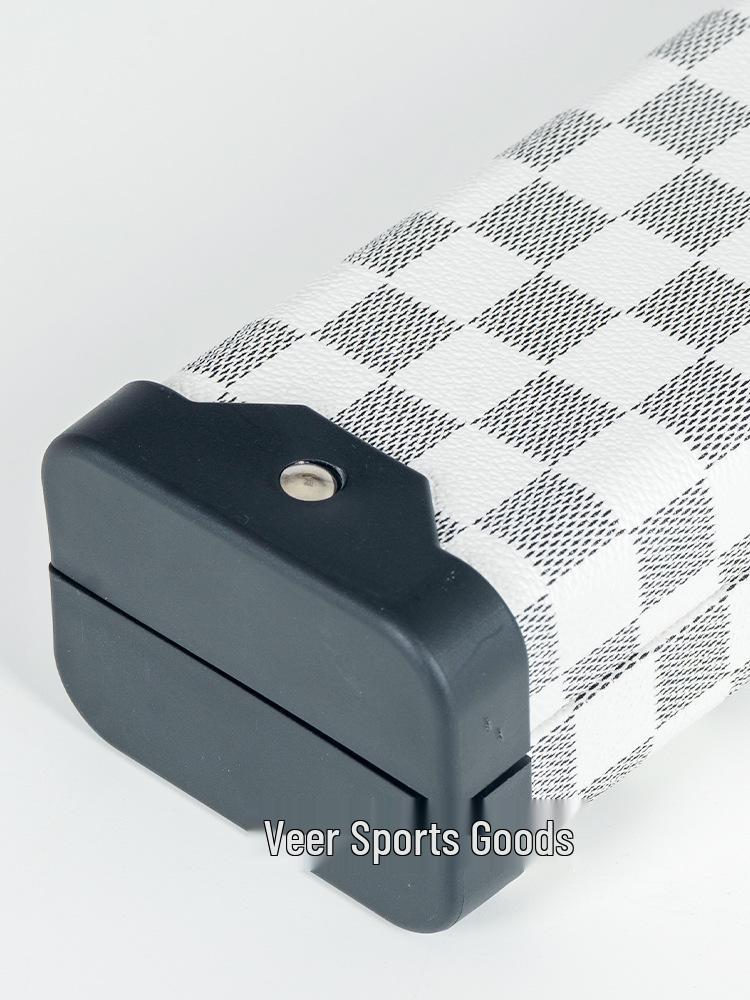 Professionelle zweiteilige Billard Queue Tasche, Ultra-Leicht Kunststoff Stahl, Zwei-Schlitz Design