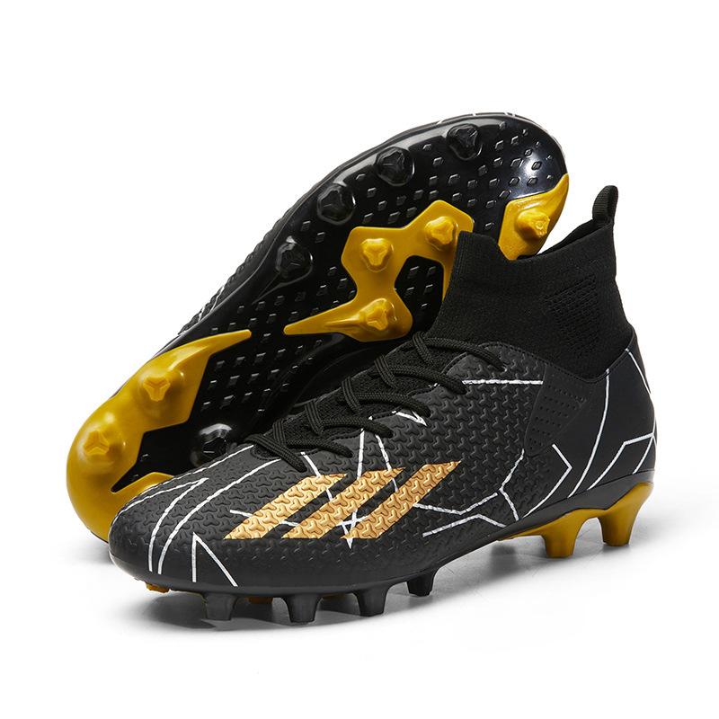Training Game Large Size Lawn Football Shoes Men S Spikes Female Students Sneakers Training Broken Spikes 35