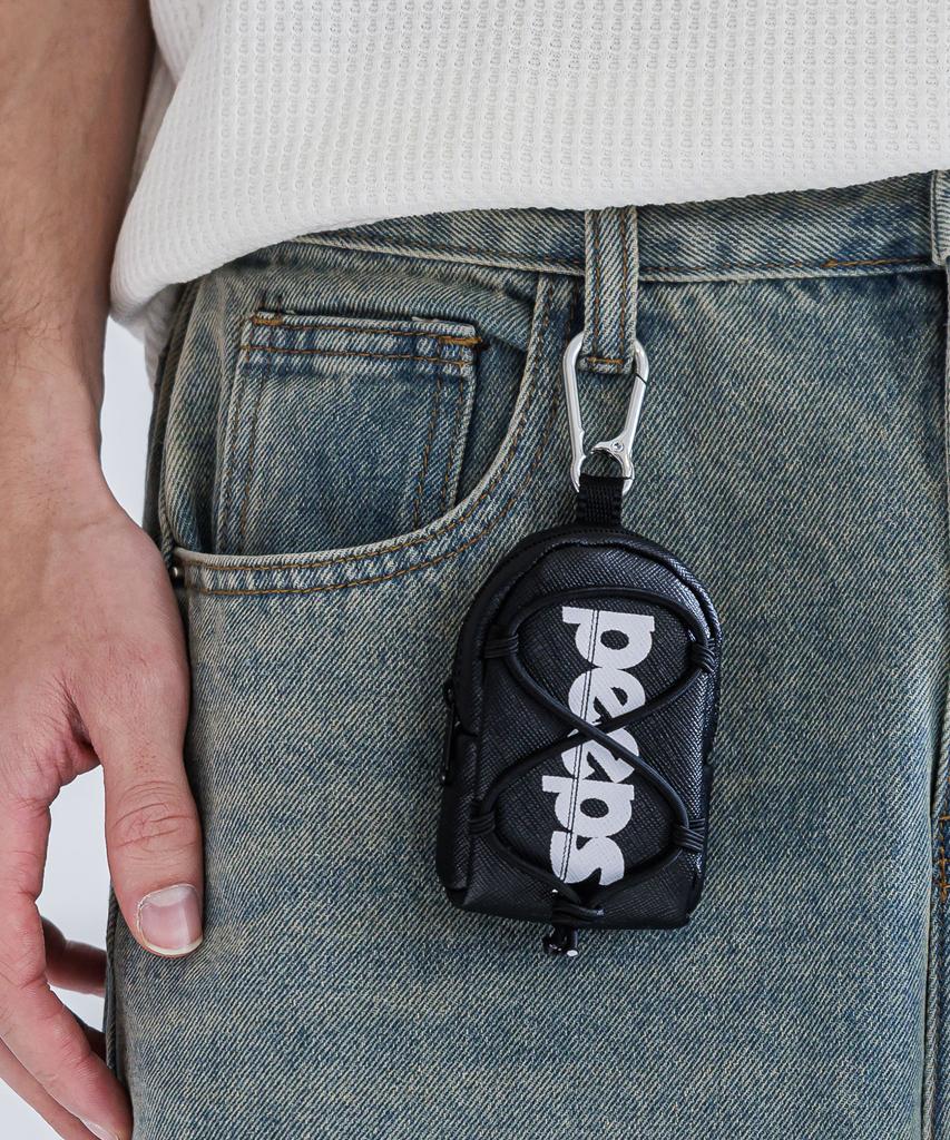Peeps Micro Backpack Pouch(Black)