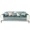 Ice Silk Sofa Cushion Summer Seat Cushion for Summer Summer Cool Pad Non-Slip Leather Sofa Cover Backrest Cover Towel