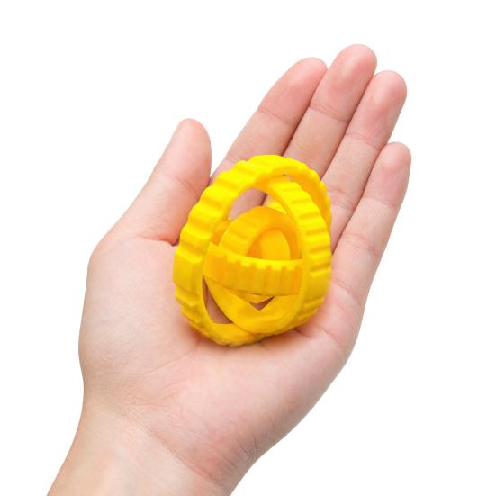 3D Printed Spinning Gear Fidget Toy, Stress Relief Rotating Gear Ring Sensory Toy, Spinning Gear Decompression Desk Toy for Kids Adults