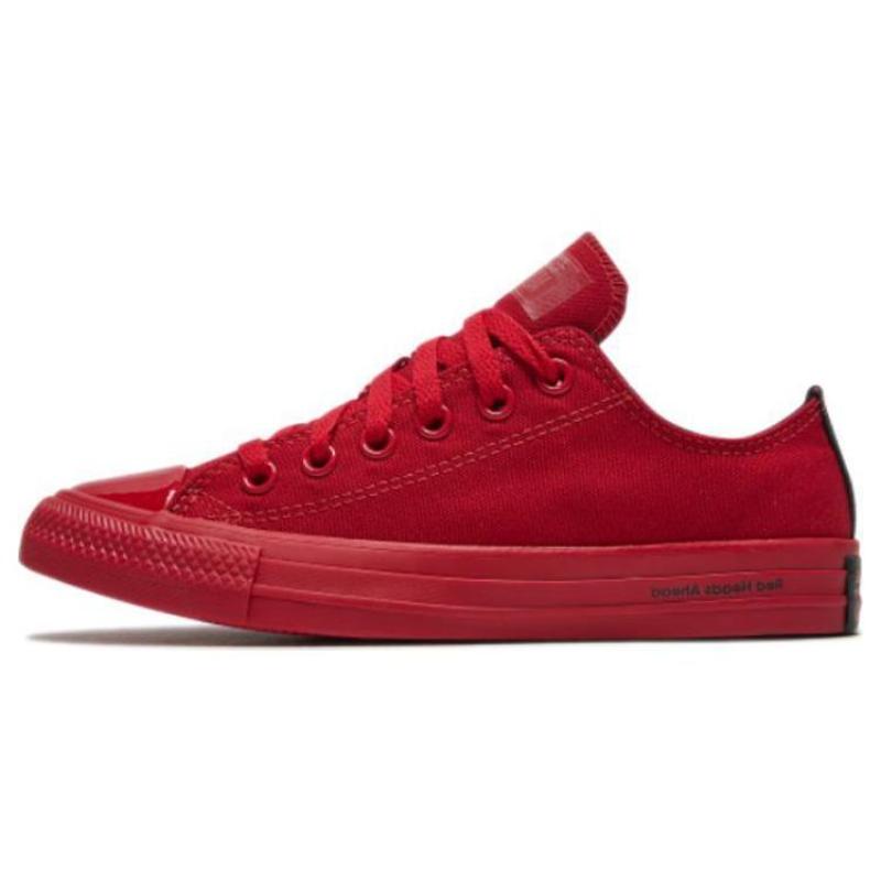 

Converse Chuck Taylor All Star round-toe lace-up low-top espadrilles unisex red 36.5