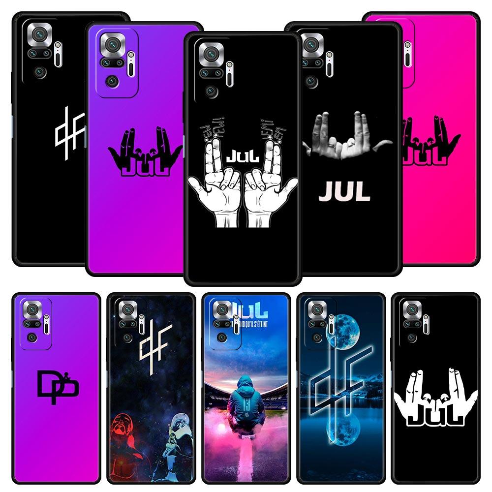 JuL Rapper Phone Case For Xiaomi Redmi Note 13 12 5G 11 10 Pro Plus 4G 9S 9 8 7 9T 13C 12C 10C 9C 9A Soft Silicone Cover
