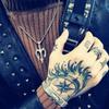 New High-end Trident Pendant Handmade Necklace Trendy Men's Personality Sea God Niche Design
