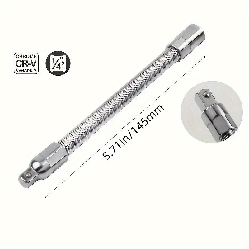 

1 шт. Электрический гаечный ключ, универсальный удлинитель, гибкий сгибаемый вал с соединительным стержнем, торцевые ключи