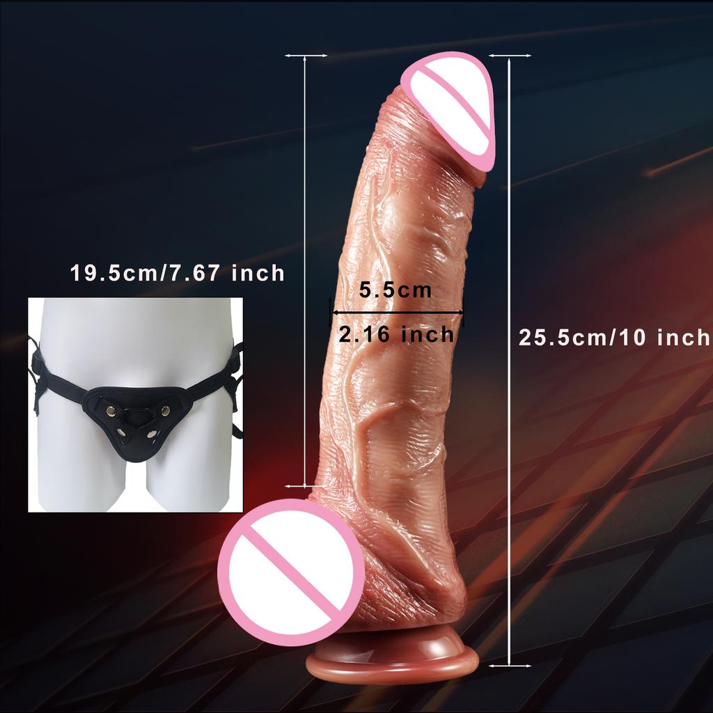 Realistic Dildo Elasticity Penis For Female Masturbation Vaginal Stimulator Orgasmic Sex Toys For Women Big Dick Dildos AnalPlug