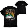 Project Torque T Shirt Custom Truck Build Street Performance Graphic Tee
