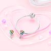 Charms Copper Plated Colorfulair Balloon Couple Beads Fit Original Bracelet Women Jewellery Making Gifts