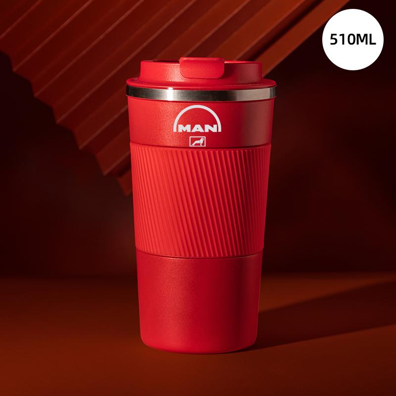 

510Ml Stainless Steel Car Coffee Cup For Man Tgx Tgm Tga Tgs Tge Business People Thermos Travel Accessories