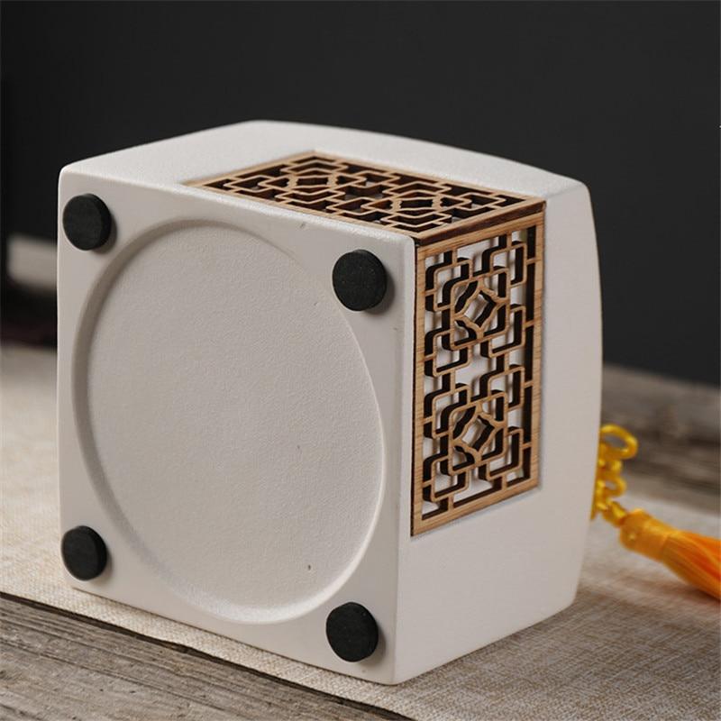 Contenitore per tè vuoto in ceramica, contenitore per caffè in grani, biscotti, caramelle, contenitore sigillato a prova di umidità